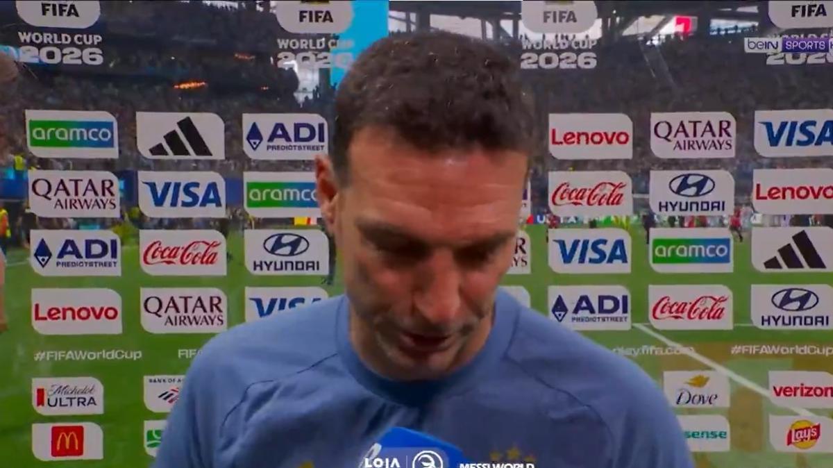 Scaloni in lacrime dopo Argentina-Egitto: "Che gruppo di giocatori!"