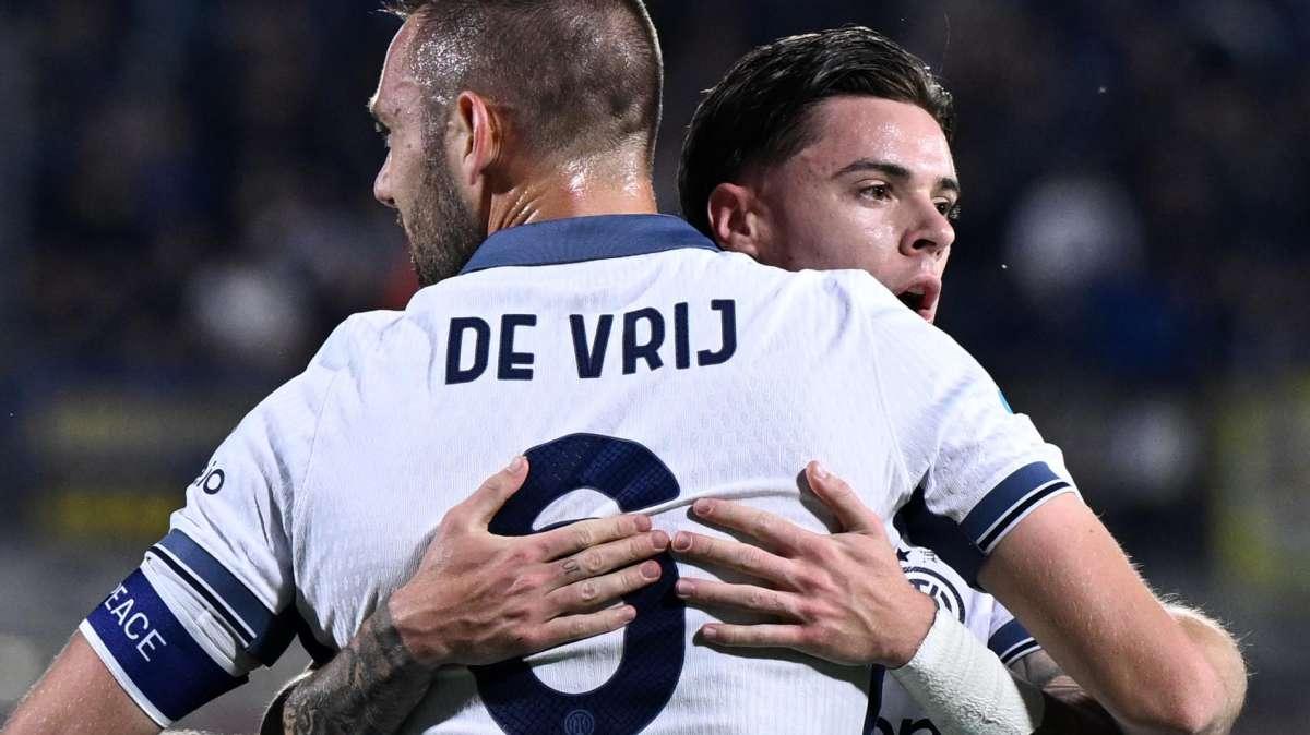 Pagelle TS - De Vrij strappa il 7,5, Dimarco e Zalewski sono da 7 