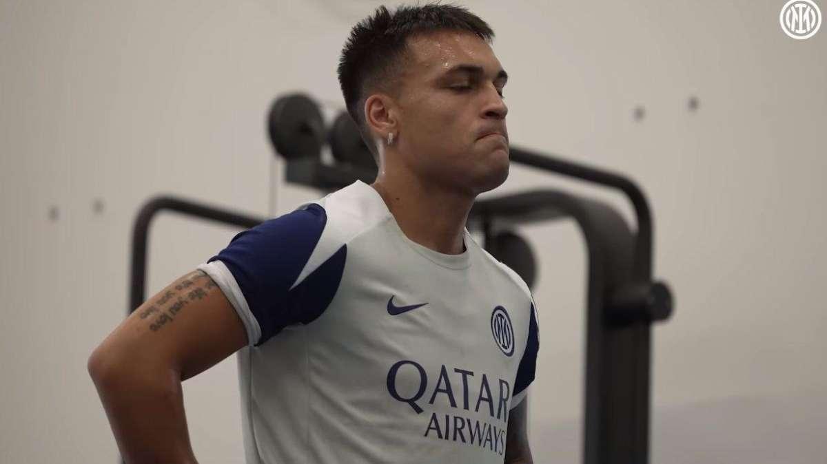 Primo allenamento in vista della Roma: Lautaro parzialmente in gruppo, si rivede alla Pinetina Thuram