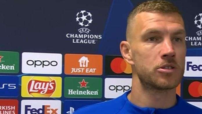 Dzeko: "La mia prima finale di UCL contro il City, non vedo l'ora. Il futuro? La cosa importante è una"