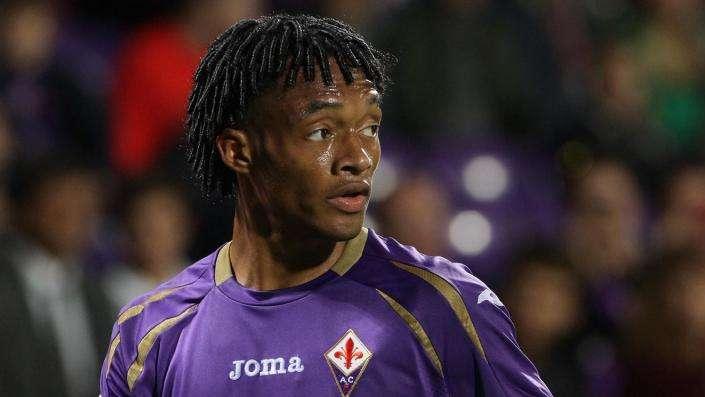 Qui Fiorentina - Cuadrado stringe i denti. Borja...