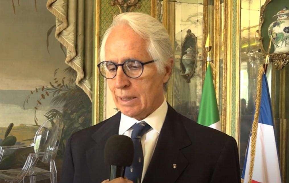Malagò: "Tre italiane in tre finali spot per il calcio italiano. Il Triplete è possibile"