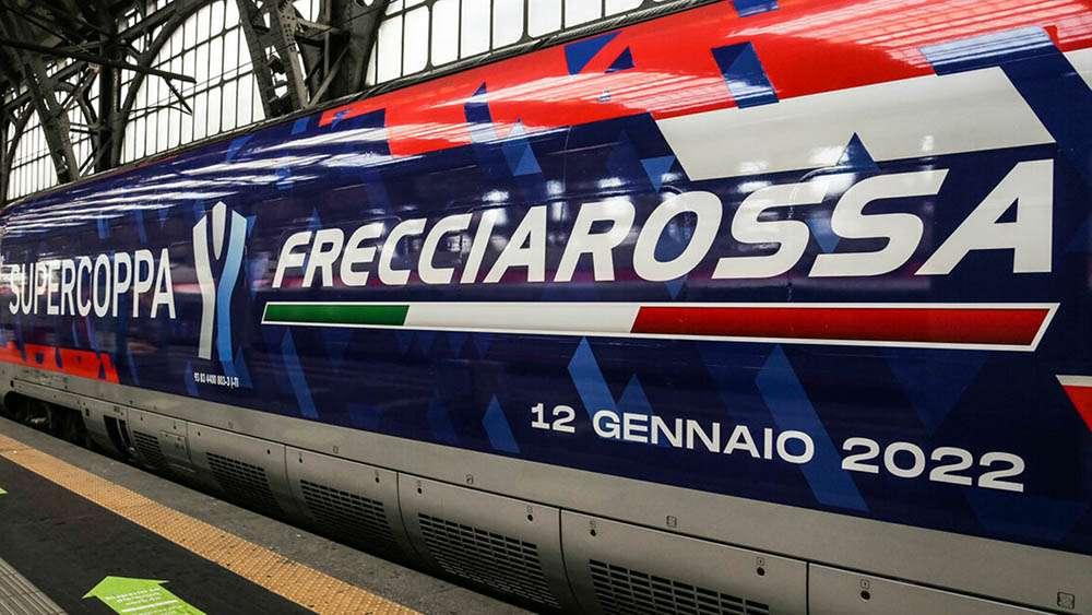 Trenitalia presenta un Frecciarossa speciale per la finale di Supercoppa