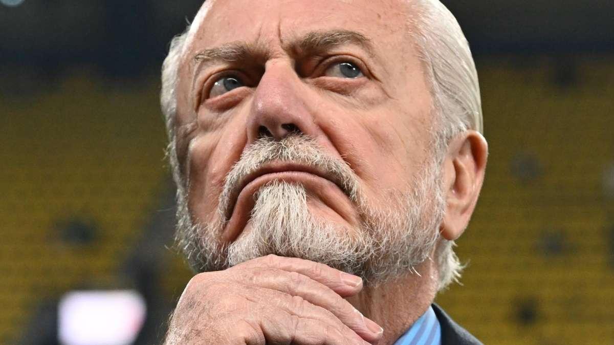 Domenica c'è Inter-Napoli, De Laurentiis: "Pensare allo scudetto è presunzione: l'obiettivo è l'Europa"
