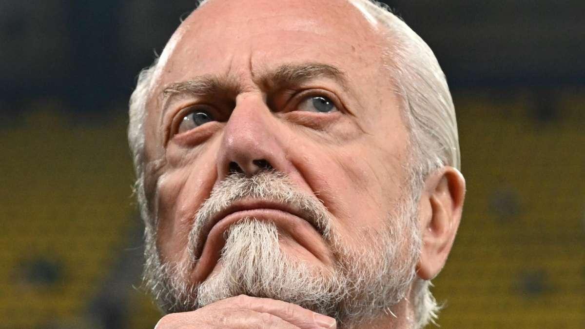 De Laurentiis: "Napoli ultimo baluardo che resiste a un sistema calcio diventato finanza oggetto dei fondi"