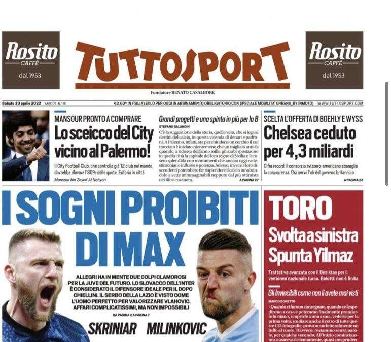 Prima TS - I sogni proibiti di Max Allegri: Skriniar e Milinkovic Savic