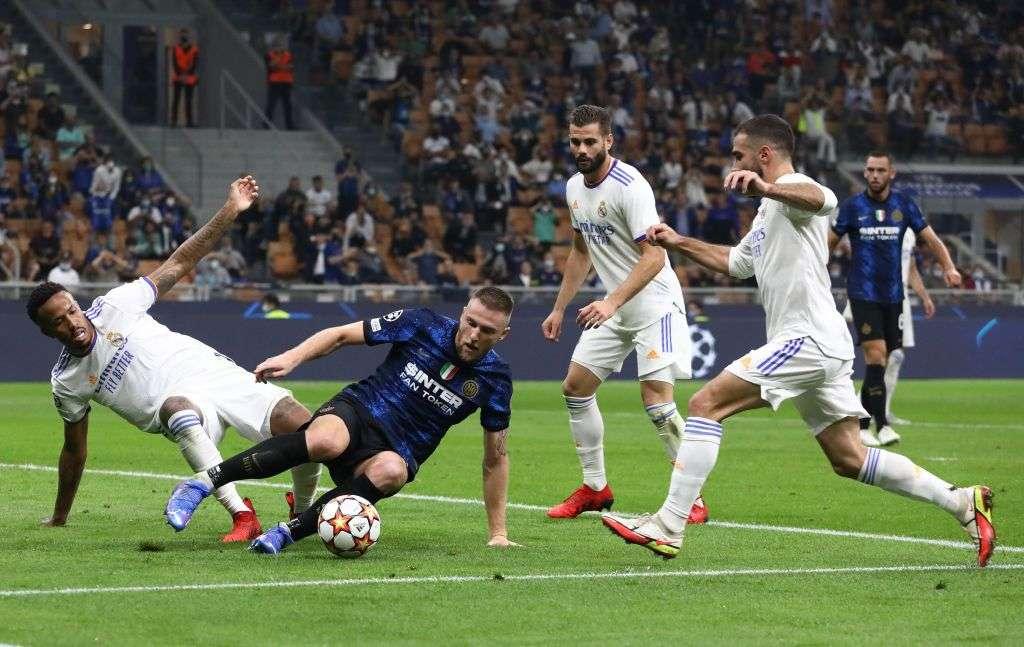 Pagelle Inter-Real Madrid - Skriniar gasato, Dzeko e Correa non incidono