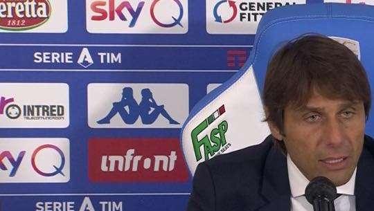 Conte in conferenza: "Sono super contento, vediamo il bicchiere pieno. Speriamo di recuperare gli assenti"