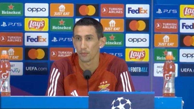 Benfica, Di Maria: "Daremo il 100%, Lautaro è in un grande momento. Nessun contatto con l'Inter l'anno scorso"