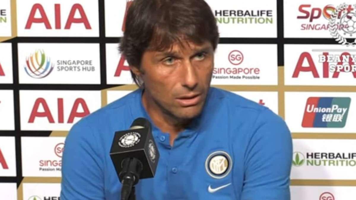 Conte: "Ho visto impegno. Perisic? Non posso cambiare un giocatore. All'Inter siamo tutti sotto pressione"