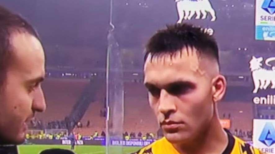 Lautaro Player of the Match: "Non ho mai bestemmiato, certe cose mi hanno dato fastidio. Il segnale è per noi"