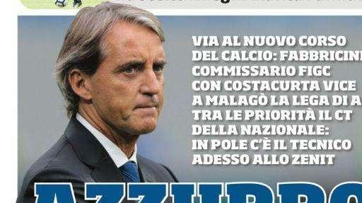 Prima CdS - Azzurro Mancini: via al nuovo corso. Mi chiamo di nuovo Wanda Icardi: sui social...