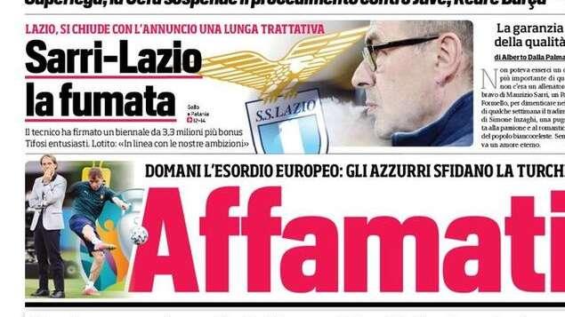 Prima pagina CdS - Affamati!