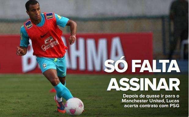 Globo - Lucas al PSG. Firmerà per 5 anni, beffa Inter e United: i dettagli