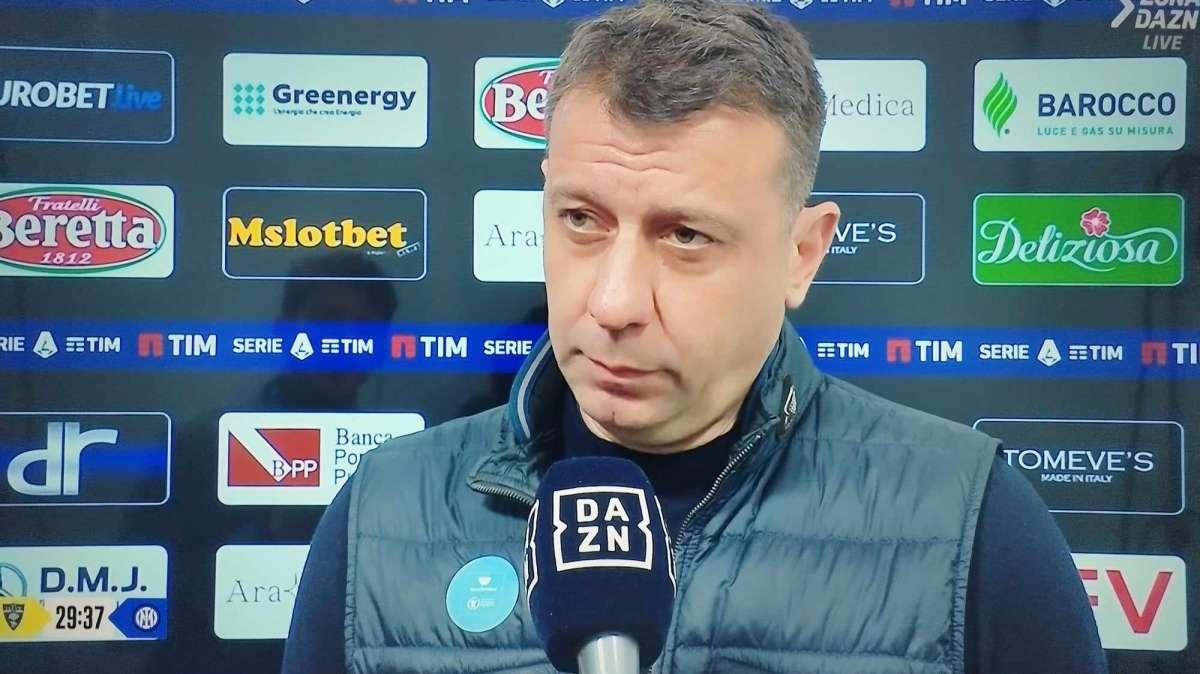 Lecce, D'Aversa: "Il turnover dell'Inter? Ragioniamo su noi stessi, servirà personalità"