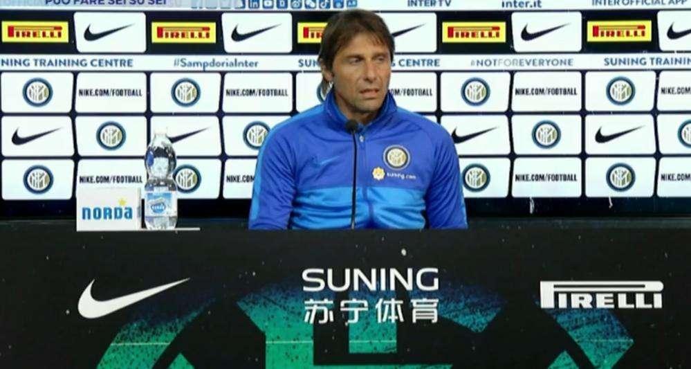 Conte: "Peccato per Sanchez, ma dalle tegole nascono delle opportunità. Rispetto Ibra, ma parlo dei miei"