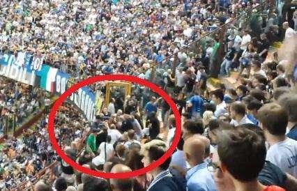 VIDEO - Juventini aggrediti al Meazza dopo il gol