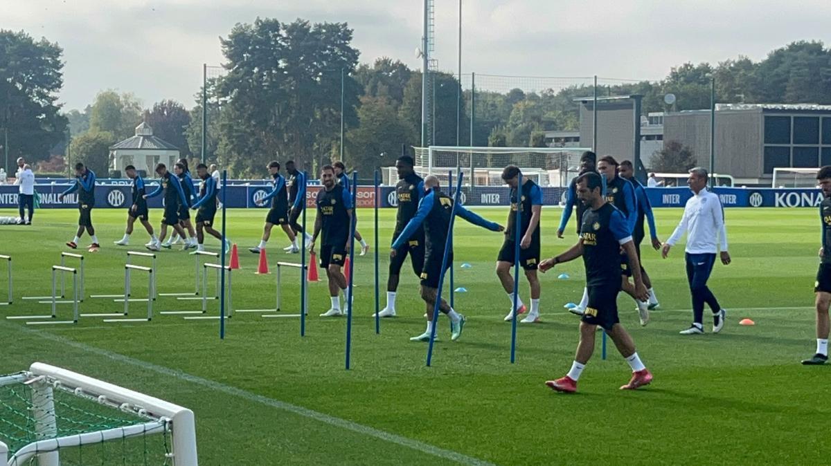 VIDEO - L'Inter si prepara alla Champions: le immagini da Appiano