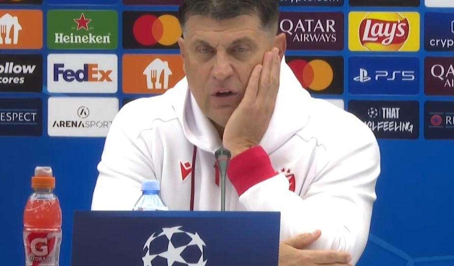 Stella Rossa ko col Benfica, Milojevic: "Avremmo meritato di più, ma questa è la Champions"