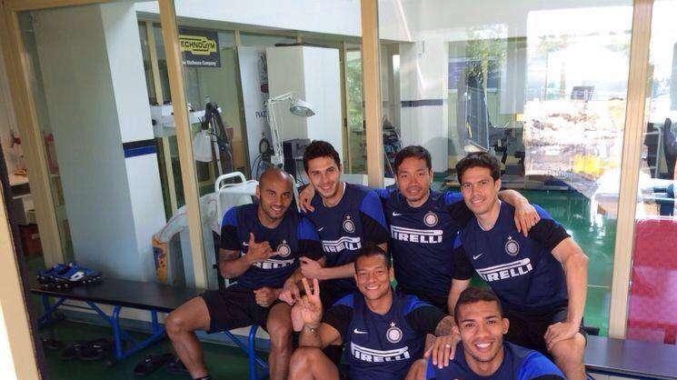 FOTO - Ranocchia è felice: "Ritrovo in spogliatoio"