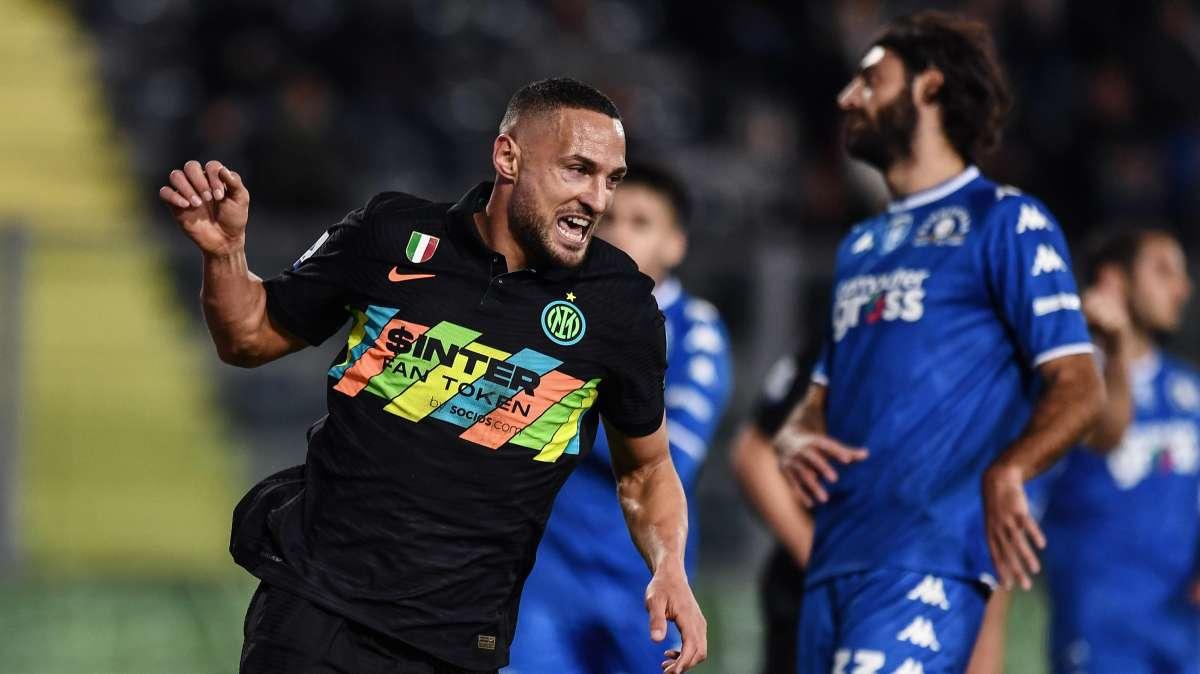 Empoli sempre ko nelle ultime 8 gare di A con l'Inter: il record negativo è a un passo