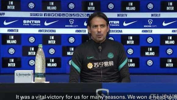 Inzaghi: "Servirà la vera Inter contro il Verona. Lautaro out? Gli attaccanti stanno tutti bene, sono fortunato"