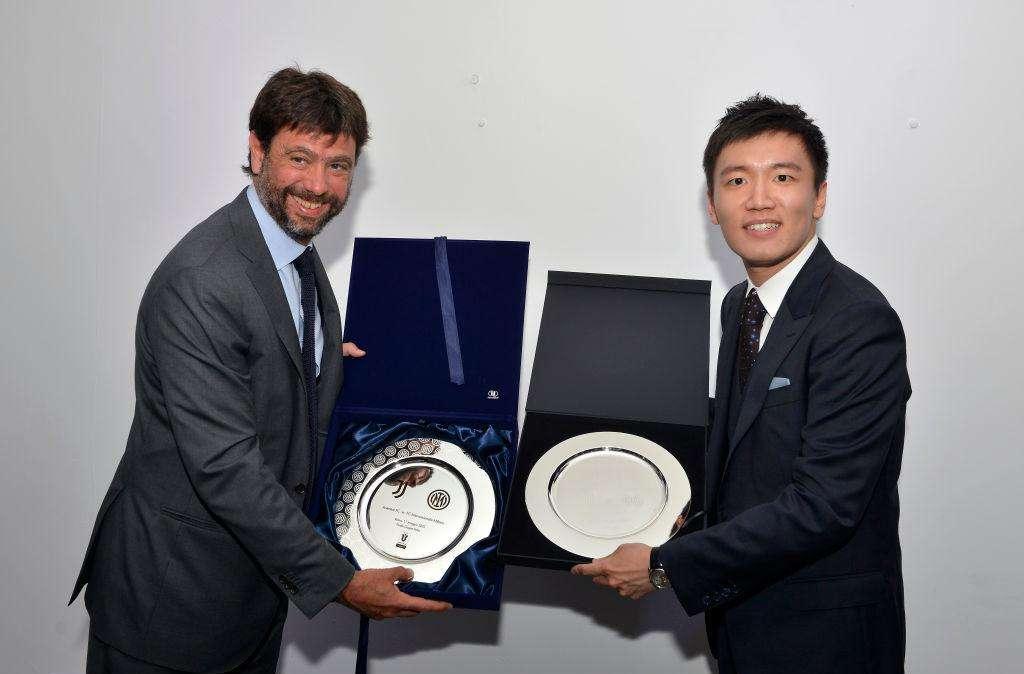 Andrea Agnelli fa visita a Steven Zhang: sul tavolo il tema della Super League