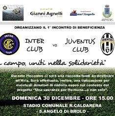 Interisti e juventini, una sera insieme per solidarietà