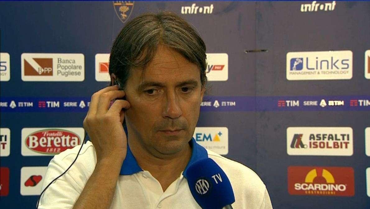 Inzaghi a ITV: "Oggi grandissimo cuore. Dobbiamo e possiamo migliorare in vista dello Spezia"