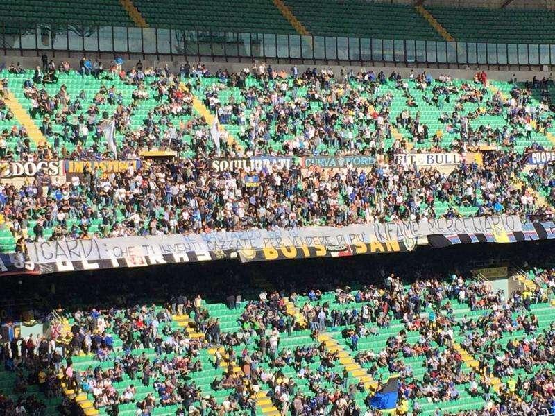 Pochi spettatori, la Nord: "Dove sono i tifosi?"