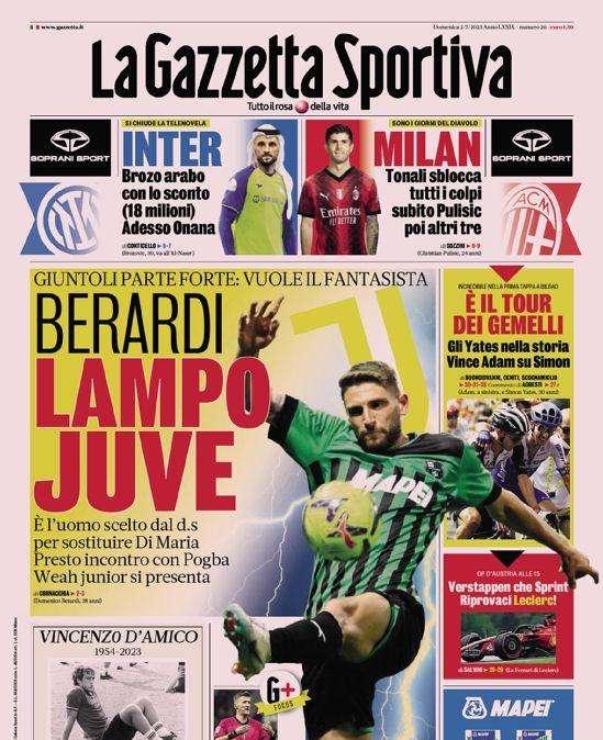 Prima GdS - Brozo arabo con lo sconto (18 milioni). Adesso Onana