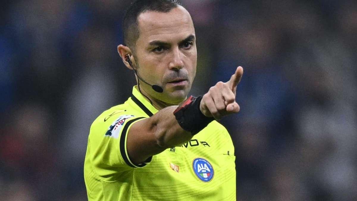 Inter-Juventus, Calvarese: "Guida senza sbavature, azzecca tutti i provvedimenti"