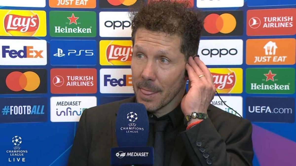 Simeone a Mediaset: "Inter squadra forte, gli abbiamo concesso troppo. Dovremo fare una partita diversa al ritorno"
