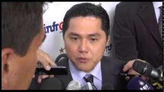 VIDEO - Thohir: "Zanetti farà il dirigente dell'Inter! Su Dzeko, Hamsik, Torres..."