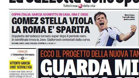 Prime pagine - Puzzle Inter col ribelle Icardi. Veleno Benitez. Moratti-Moggi, altro che tregua!