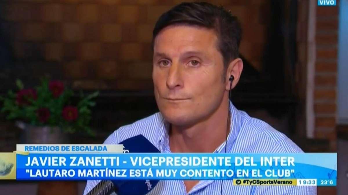 Zanetti: "Abbiamo iniziato un nuovo percorso. Contenti di avere Lautaro all'Inter e lui lo è di essere qui"
