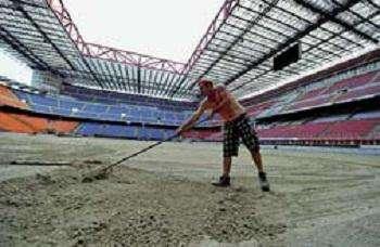 Stadio Meazza, i lavori sono cominciati