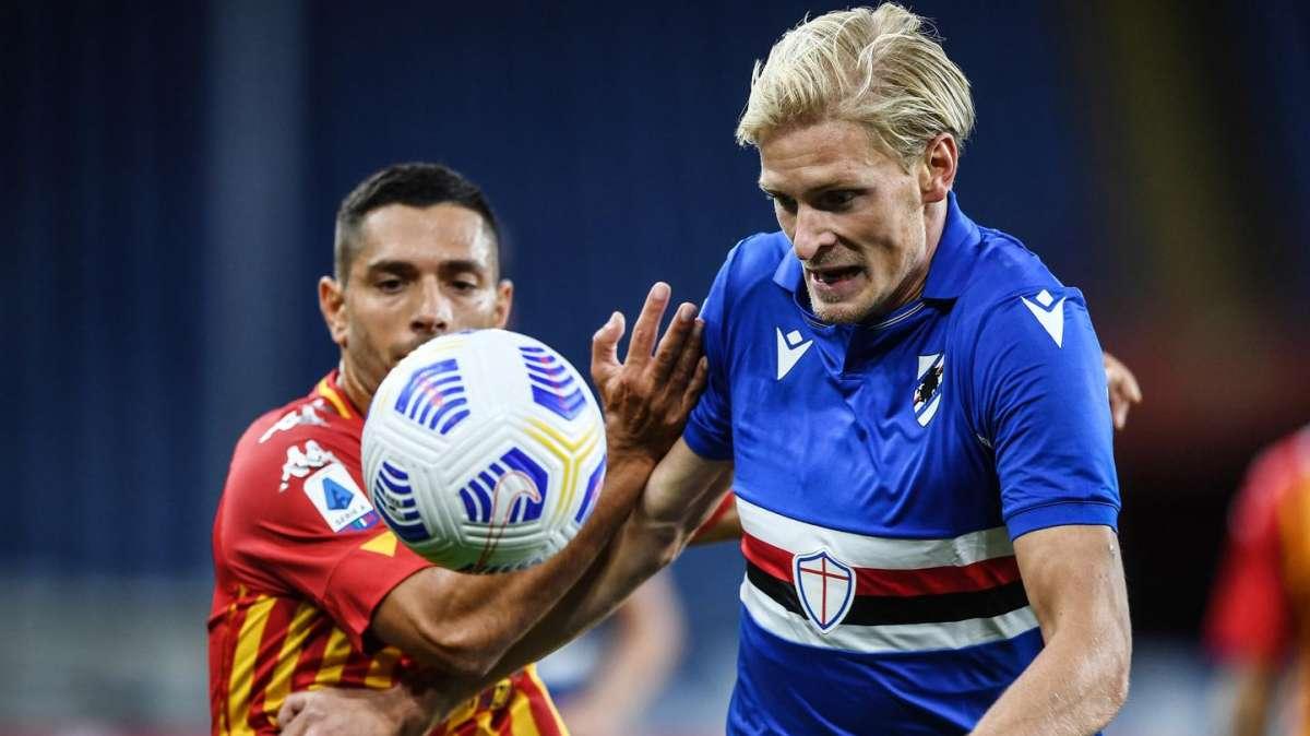 Keita annulla il gol di Caprari: tra Benevento e Sampdoria è pareggio (1-1)