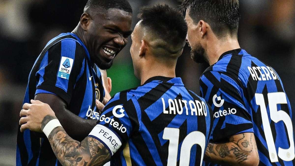 Sky - Verso Roma-Inter, solo due giocatori a parte. Lautaro in gruppo: sarà titolare in coppia con Thuram 