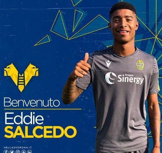 UFFICIALE - Eddie Salcedo in prestito all'Hellas Verona