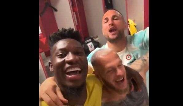 VIDEO - Onana scatenato, il sigaro di Lukaku, Skriniar e la Nord: i super festeggiamenti dell'Inter all'Olimpico