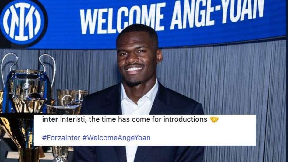 "È arrivato il momento delle presentazioni": l'Inter annuncia Bonny anche sui social