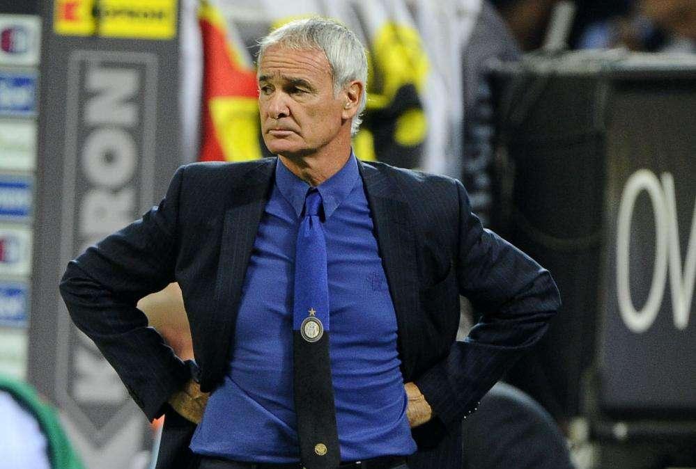 Claudio Ranieri e il portafortuna Catania