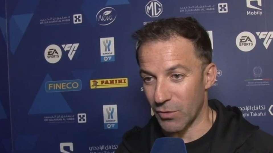 Del Piero: "L'Inter difetti non ne ha. Poi in finale può succedere di tutto, bisogna essere pronti"