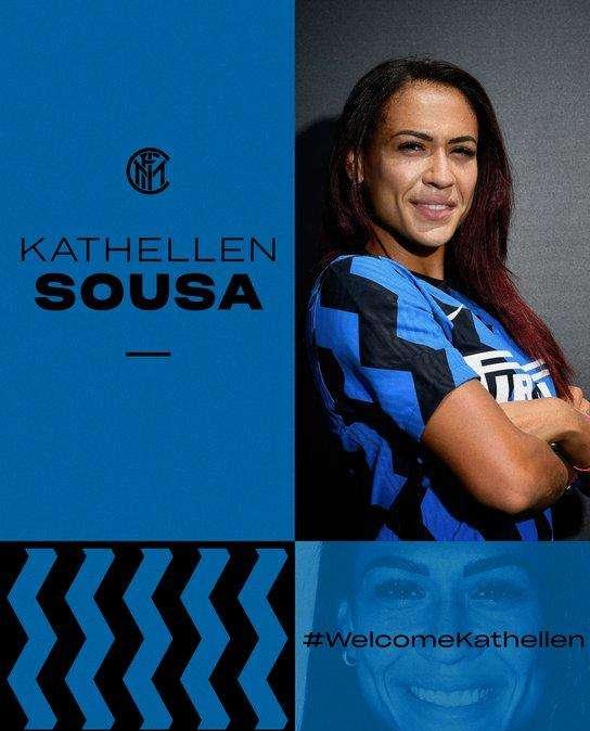 UFFICIALE - Nuovo arrivo per l'Inter Women: ecco la nazionale brasiliana Kathellen Sousa