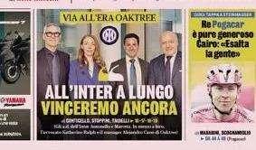 Prima GdS - All'Inter a lungo. Vinceremo ancora. Via all'era Oaktree