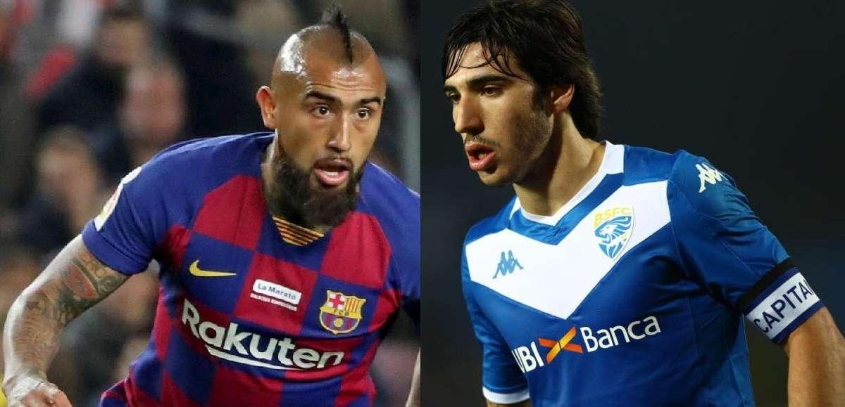GdS - Centrocampo, idee chiarissime: Conte ha scelto Vidal e Tonali. Marotta al lavoro per fare spazio al tandem