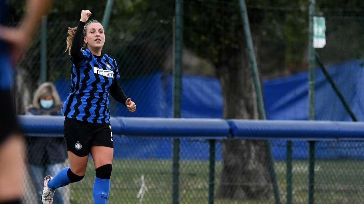 Soddisfazione per Gloria Marinelli: il gol con la Roma è il migliore della 5a giornata
