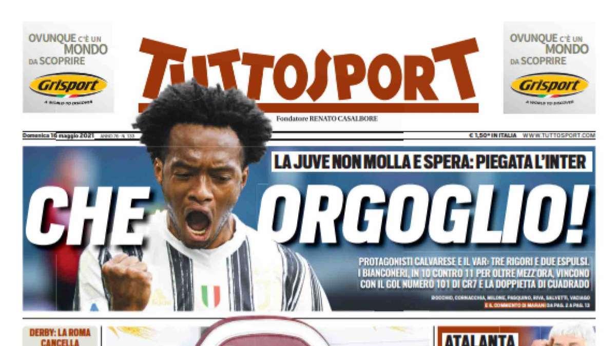 Prima TS - Che orgoglio. La Juve non molla e spera: piegata l'Inter