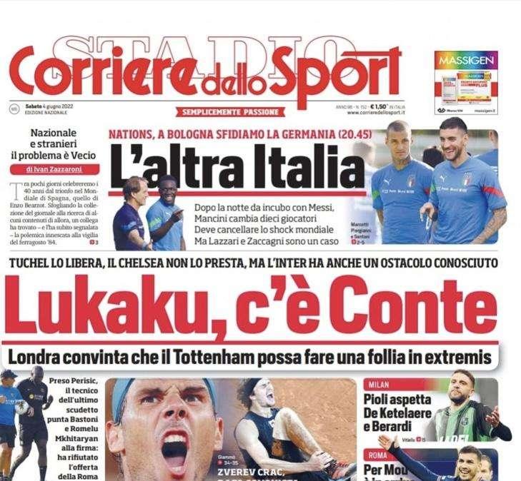 Prima CdS - Lukaku, c’è Conte